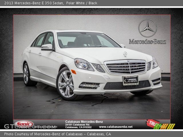 2013 Mercedes-Benz E 350 Sedan in Polar White