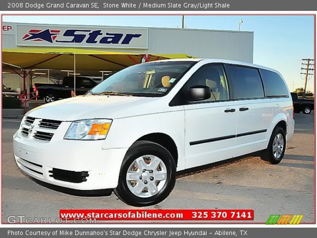 2008 Dodge Grand Caravan SE in Stone White