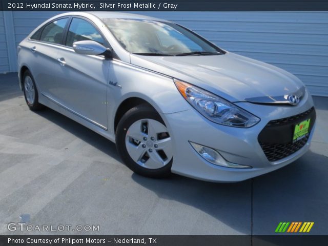 2012 Hyundai Sonata Hybrid in Silver Frost Metallic
