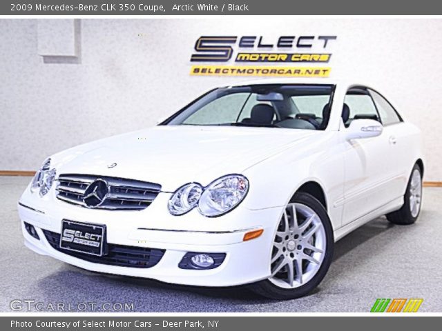 2009 Mercedes-Benz CLK 350 Coupe in Arctic White