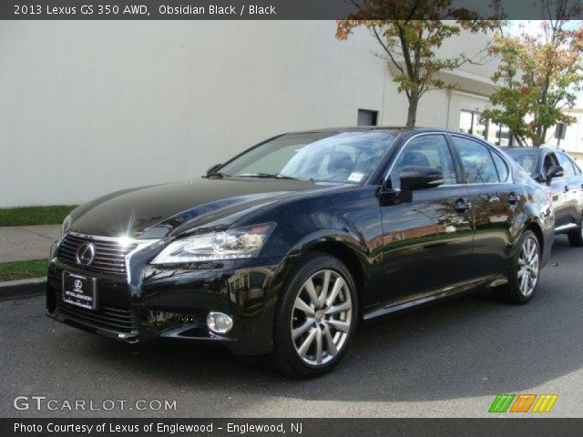 2013 Lexus GS 350 AWD in Obsidian Black
