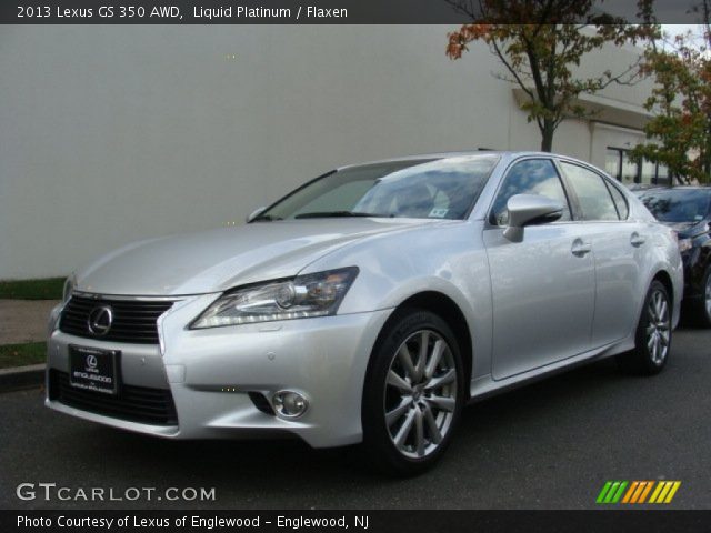 2013 Lexus GS 350 AWD in Liquid Platinum