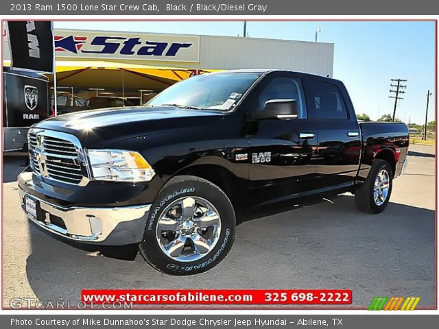 2013 Ram 1500 Lone Star Crew Cab in Black