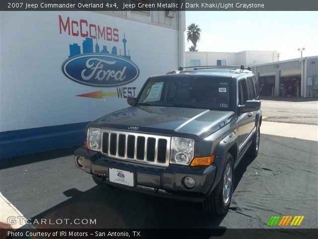 2007 Jeep Commander Overland 4x4 in Jeep Green Metallic