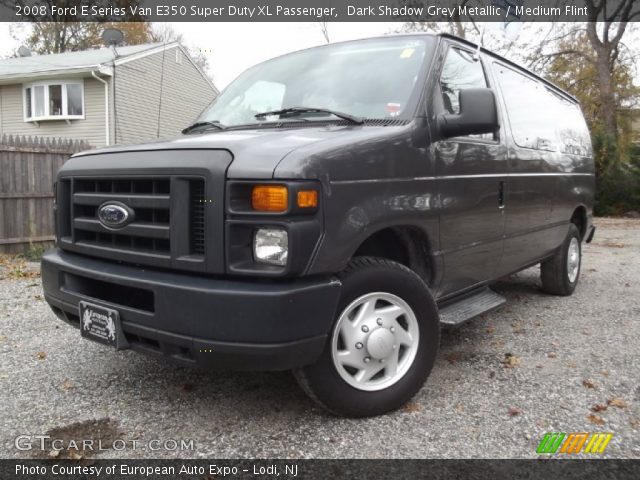 2008 Ford E Series Van E350 Super Duty XL Passenger in Dark Shadow Grey Metallic