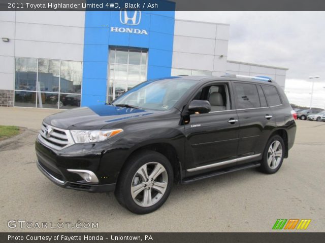 2011 Toyota Highlander Limited 4WD in Black