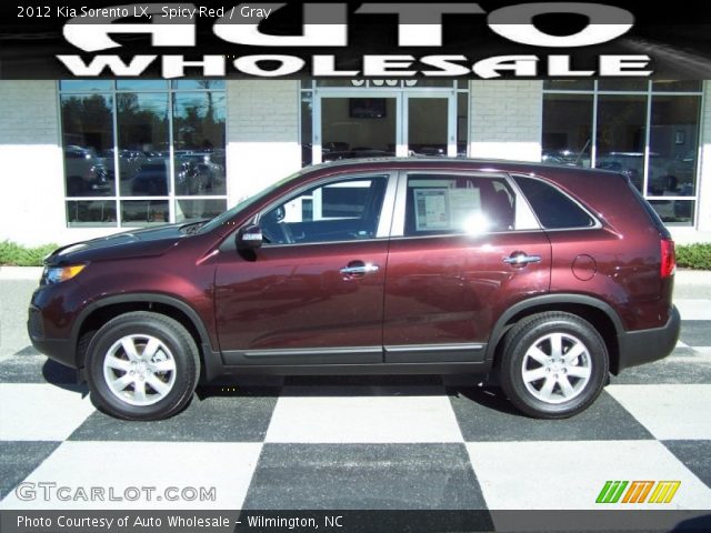 2012 Kia Sorento LX in Spicy Red