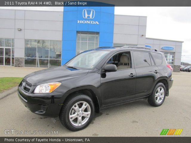 2011 Toyota RAV4 I4 4WD in Black