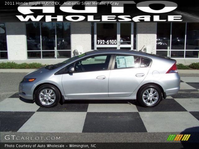 2011 Honda Insight Hybrid EX in Alabaster Silver Metallic