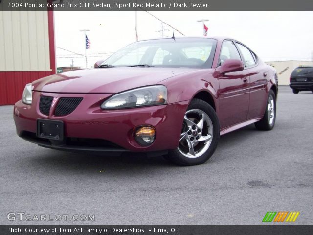 2004 Pontiac Grand Prix GTP Sedan in Sport Red Metallic