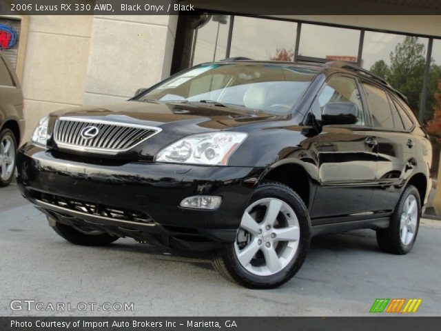 2006 Lexus RX 330 AWD in Black Onyx