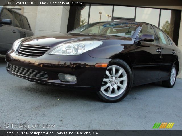 2003 Lexus ES 300 in Black Garnet Pearl