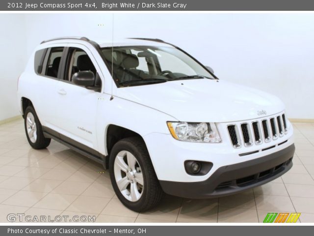 2012 Jeep Compass Sport 4x4 in Bright White