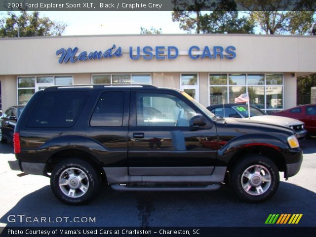 2003 Ford Explorer Sport XLT in Black