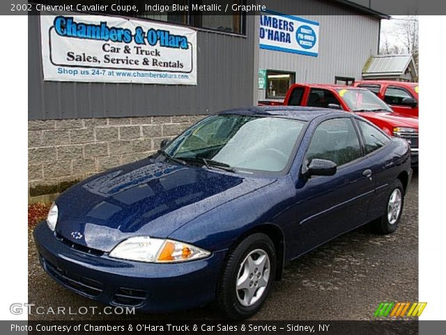 2002 Chevrolet Cavalier Coupe in Indigo Blue Metallic
