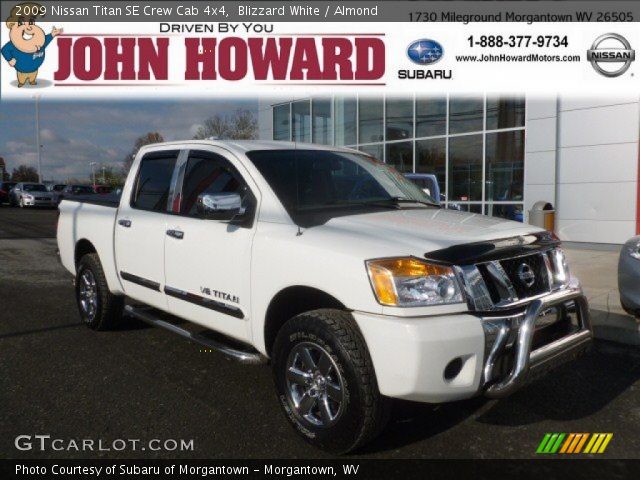 2009 Nissan Titan SE Crew Cab 4x4 in Blizzard White