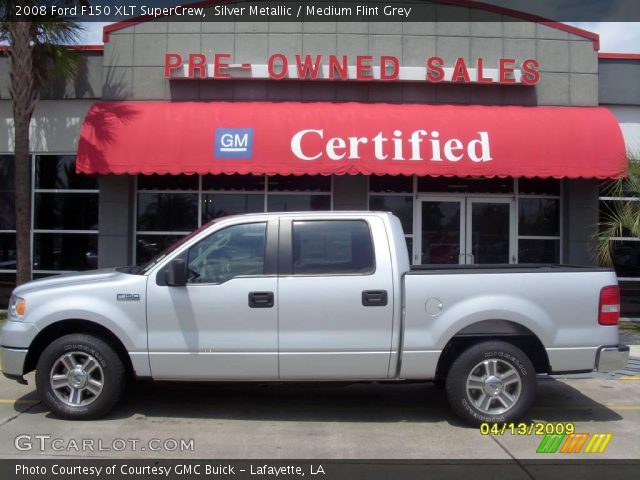 2008 Ford F150 XLT SuperCrew in Silver Metallic