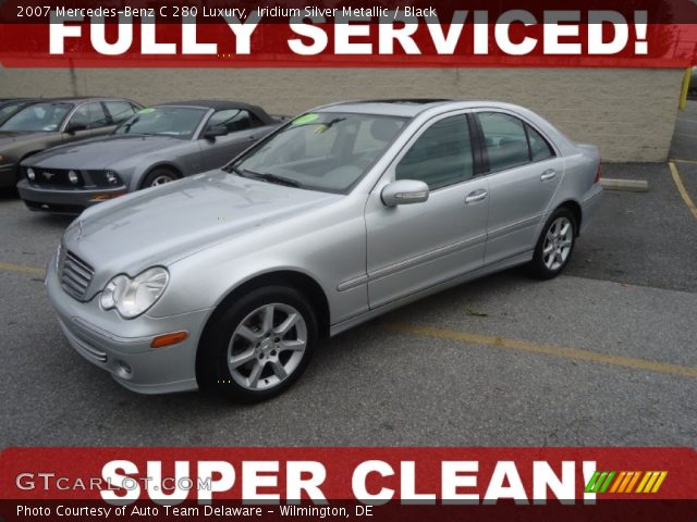 2007 Mercedes-Benz C 280 Luxury in Iridium Silver Metallic