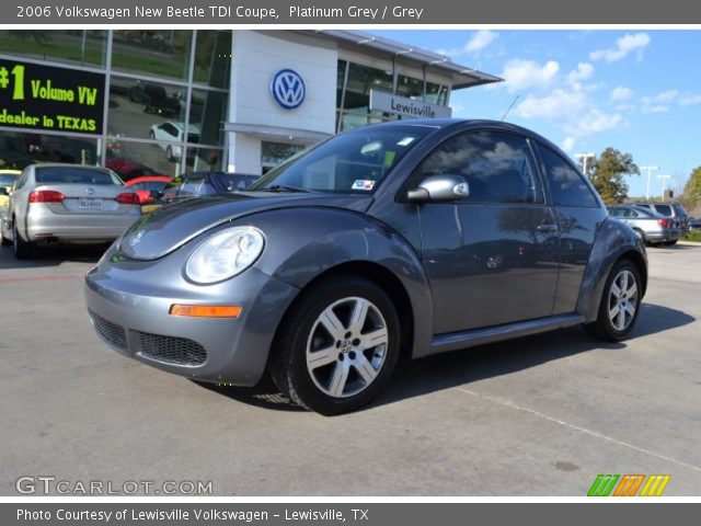 2006 Volkswagen New Beetle TDI Coupe in Platinum Grey