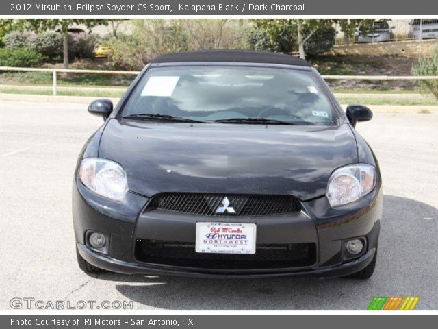 2012 Mitsubishi Eclipse Spyder GS Sport in Kalapana Black