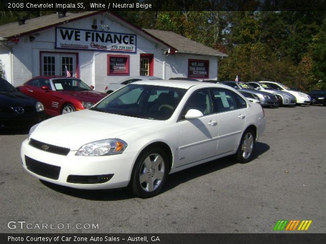 2008 Chevrolet Impala SS in White