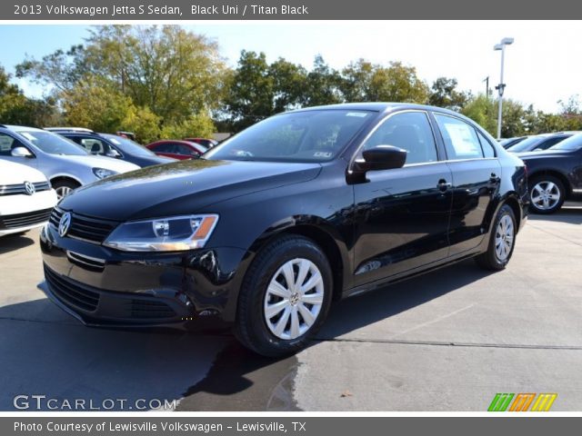 2013 Volkswagen Jetta S Sedan in Black Uni