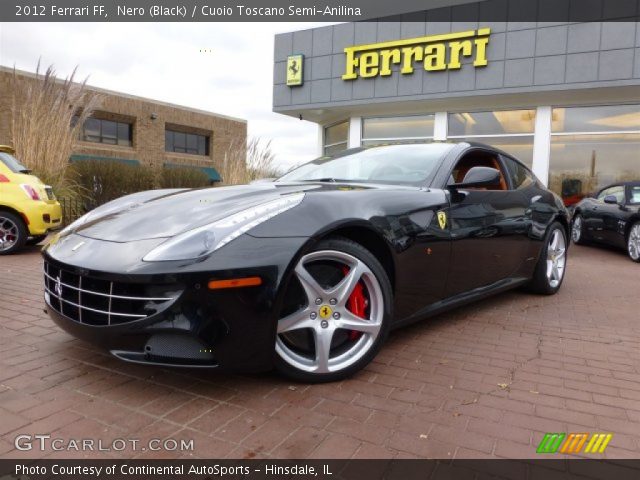 2012 Ferrari FF  in Nero (Black)