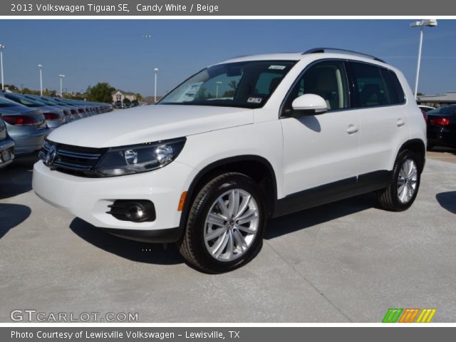 2013 Volkswagen Tiguan SE in Candy White