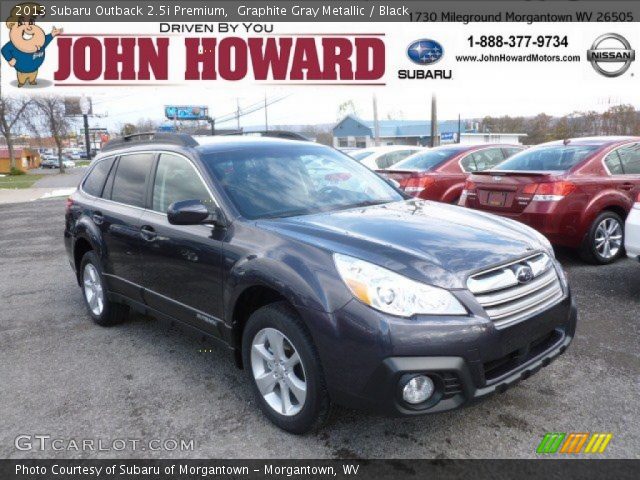 2013 Subaru Outback 2.5i Premium in Graphite Gray Metallic