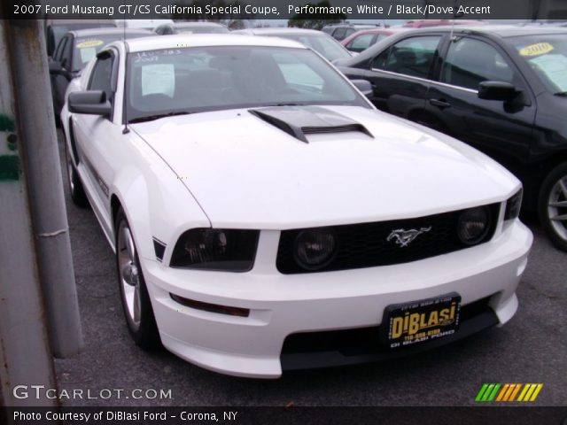 2007 Ford Mustang GT/CS California Special Coupe in Performance White