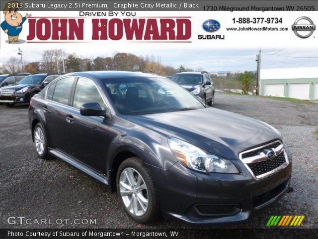 2013 Subaru Legacy 2.5i Premium in Graphite Gray Metallic
