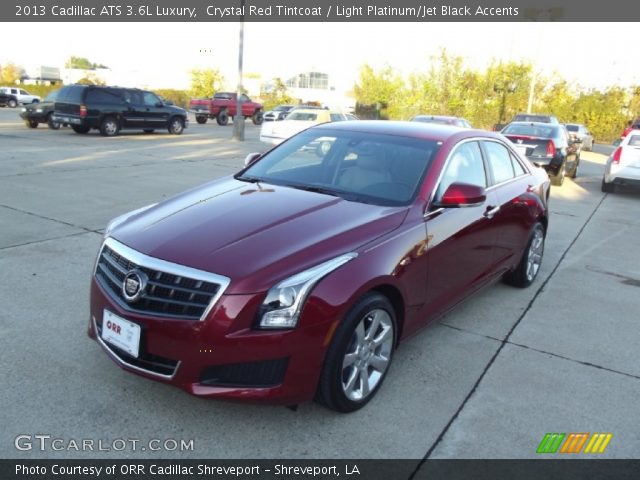 2013 Cadillac ATS 3.6L Luxury in Crystal Red Tintcoat