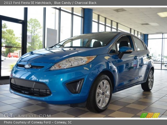 2013 Ford Fiesta SE Hatchback in Blue Candy