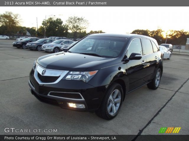 2013 Acura MDX SH-AWD in Crystal Black Pearl