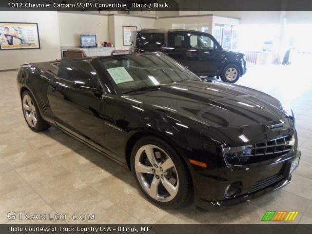 2012 Chevrolet Camaro SS/RS Convertible in Black