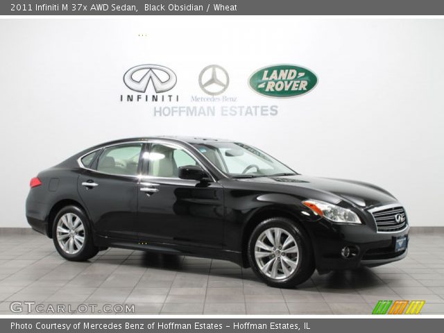 2011 Infiniti M 37x AWD Sedan in Black Obsidian