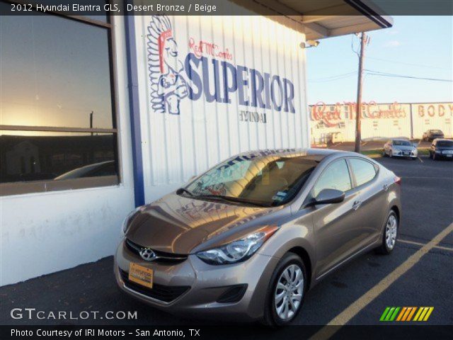 2012 Hyundai Elantra GLS in Desert Bronze