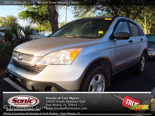 2007 Honda CR-V LX in Whistler Silver Metallic