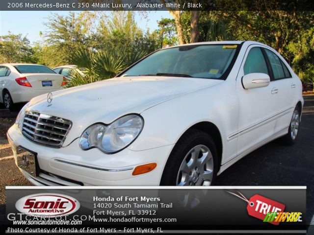 2006 Mercedes-Benz C 350 4Matic Luxury in Alabaster White