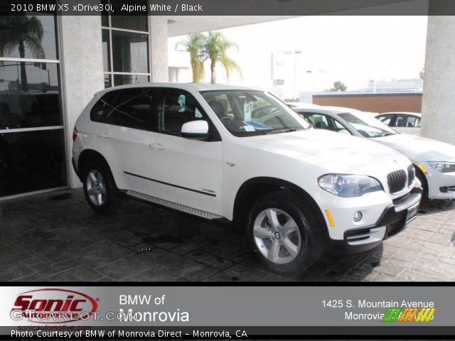 2010 BMW X5 xDrive30i in Alpine White