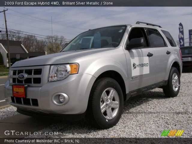 2009 Ford Escape Hybrid 4WD in Brilliant Silver Metallic