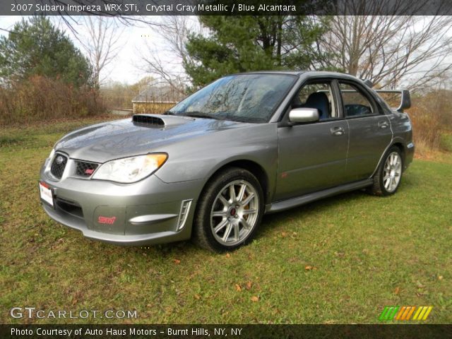 2007 Subaru Impreza WRX STi in Crystal Gray Metallic