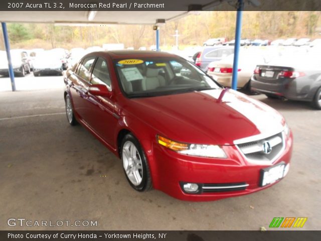 2007 Acura TL 3.2 in Moroccan Red Pearl