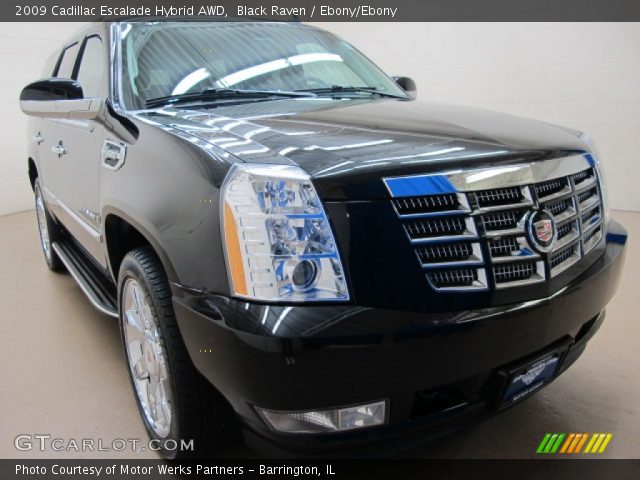 2009 Cadillac Escalade Hybrid AWD in Black Raven