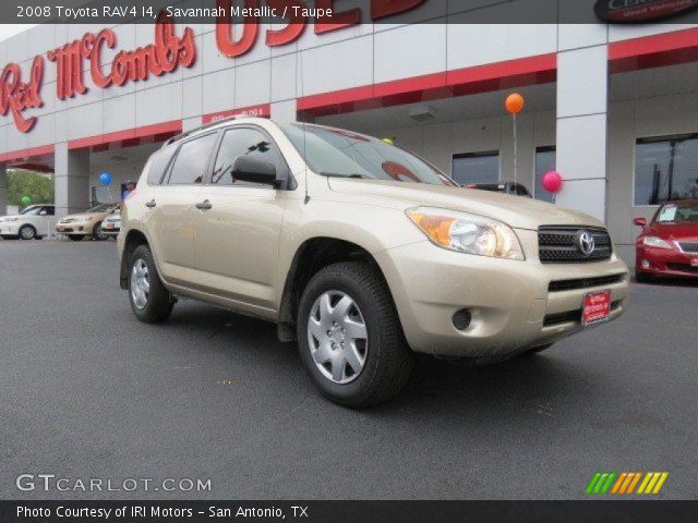 2008 Toyota RAV4 I4 in Savannah Metallic