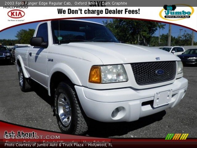 2003 Ford Ranger Edge Regular Cab in Oxford White