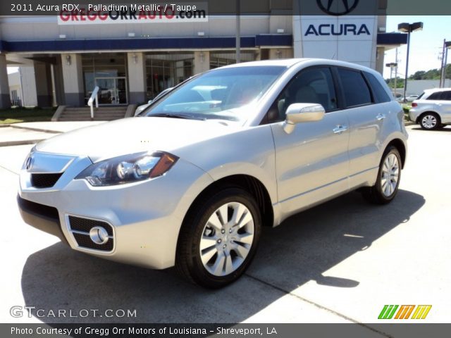 2011 Acura RDX  in Palladium Metallic