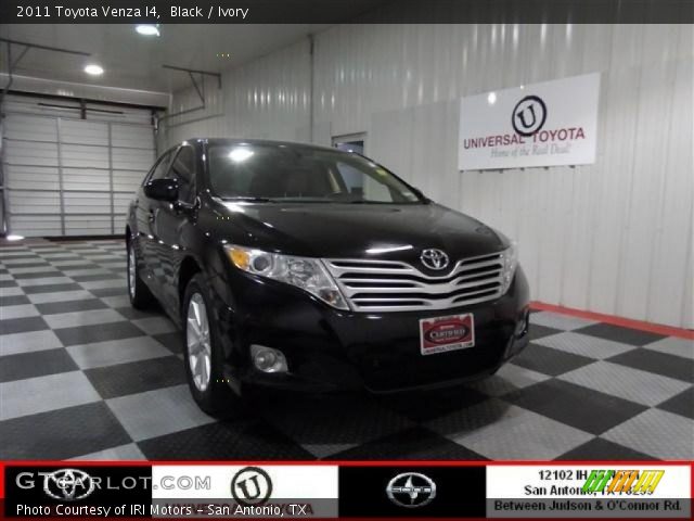 2011 Toyota Venza I4 in Black