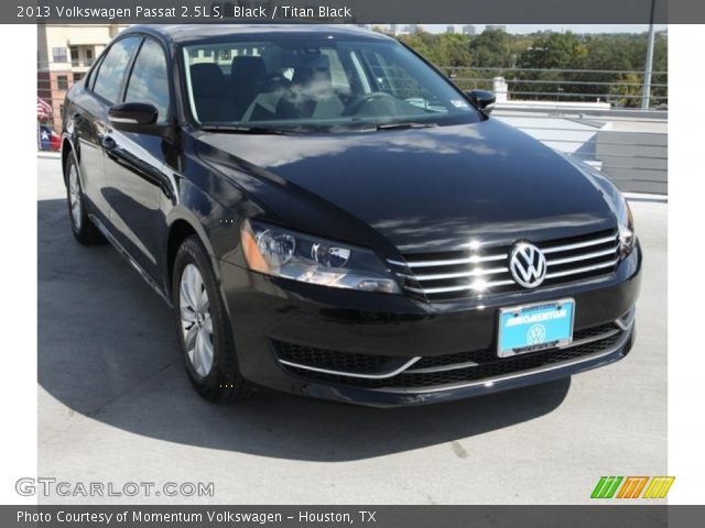 2013 Volkswagen Passat 2.5L S in Black