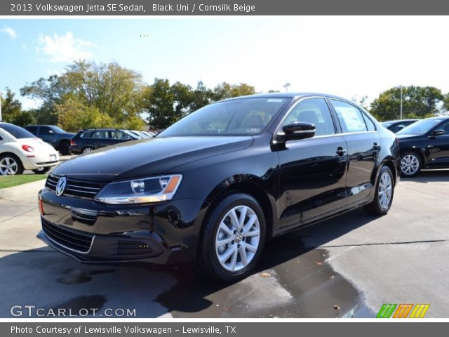 2013 Volkswagen Jetta SE Sedan in Black Uni